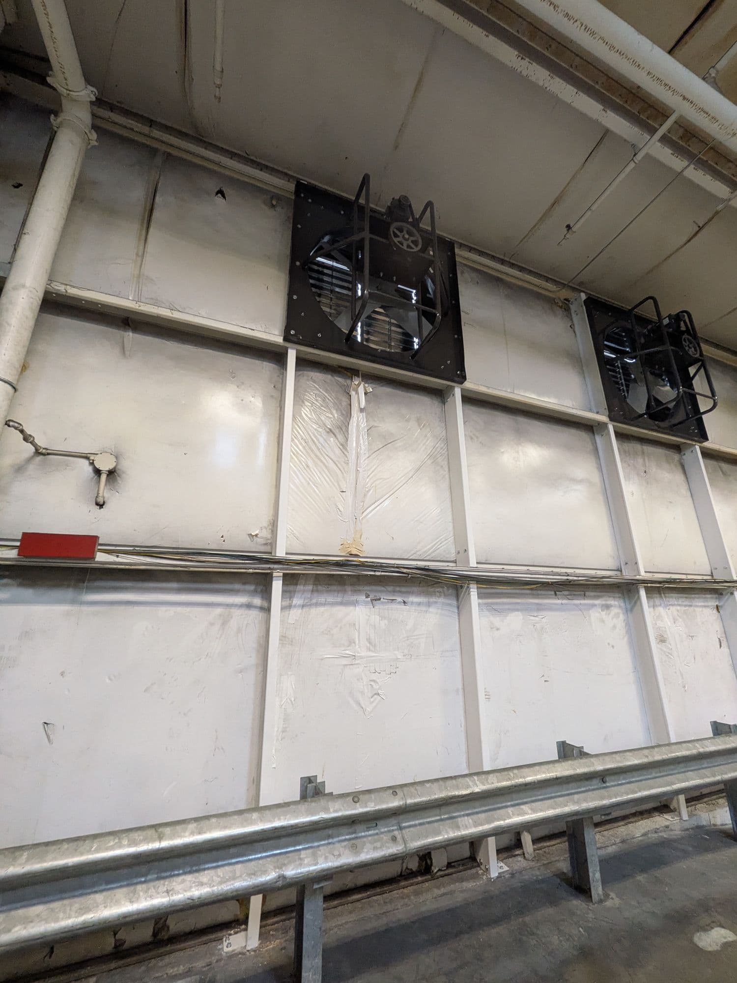Industrial Exhaust Fan Installation, after