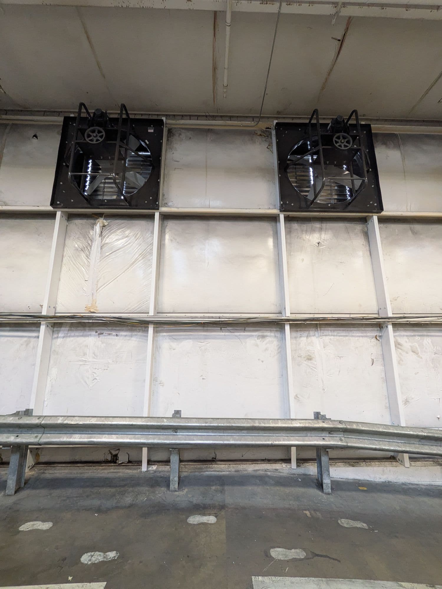 Industrial Exhaust Fan Installation, after