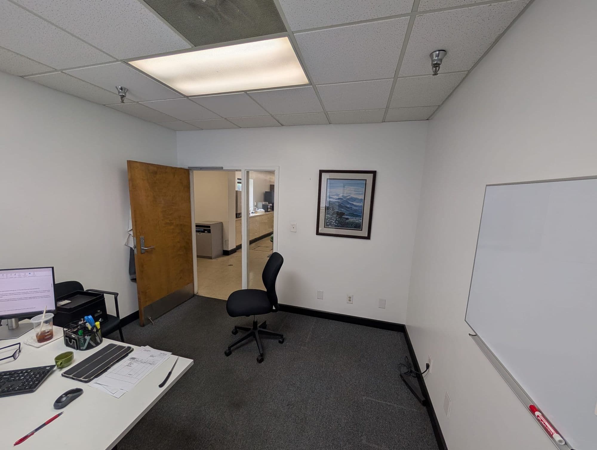 Laboratory Interior Renovation, before