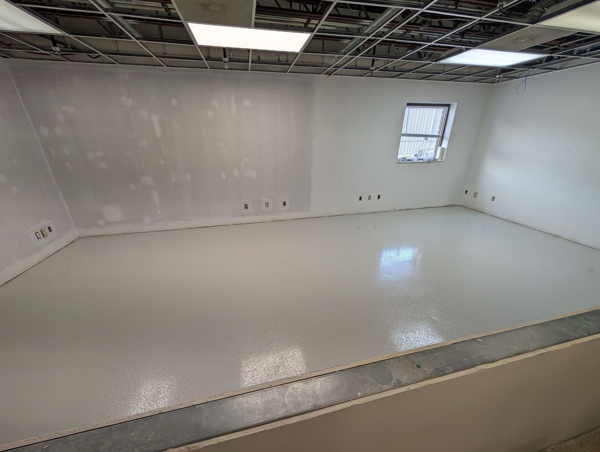 Laboratory Interior Renovation, during