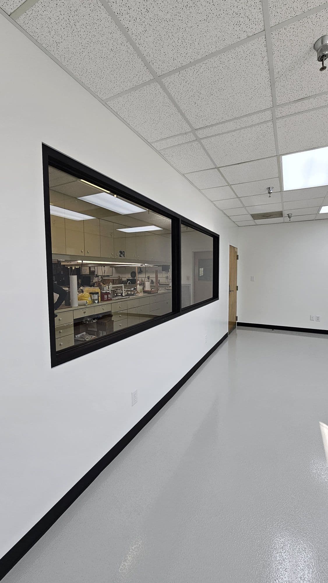 Laboratory Interior Renovation, after