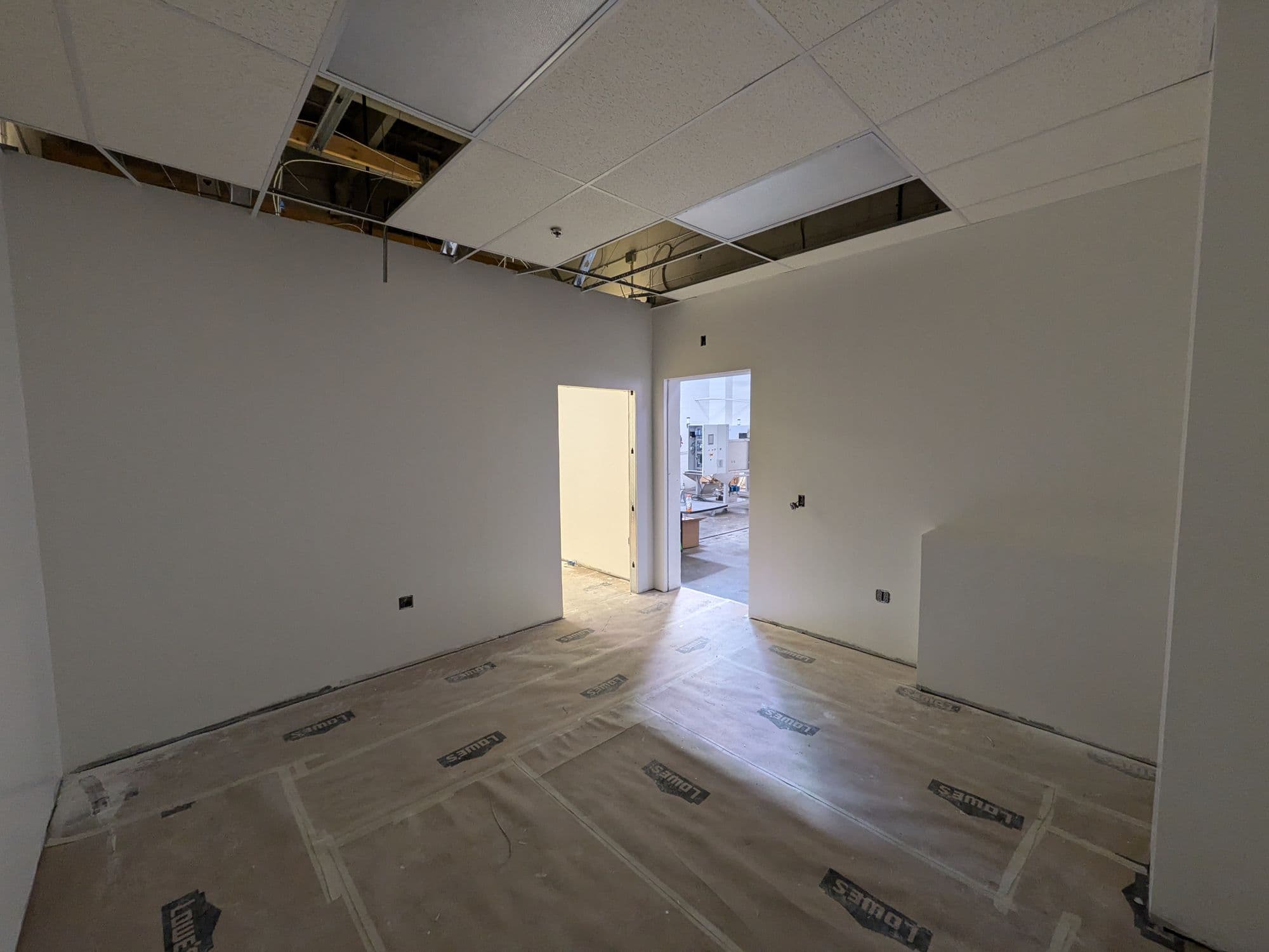 Operations Meeting Room Renovation, during