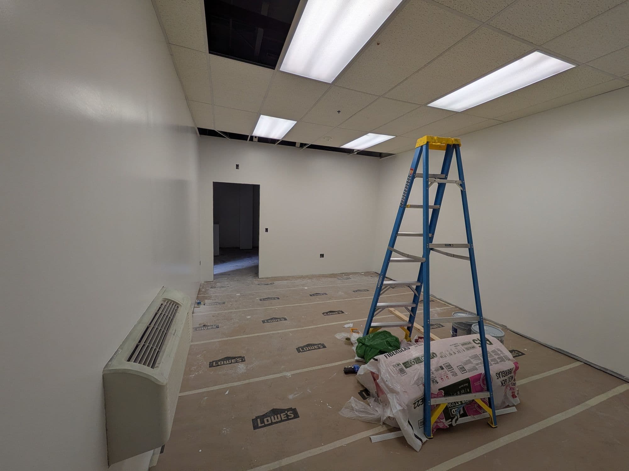 Operations Meeting Room Renovation, during