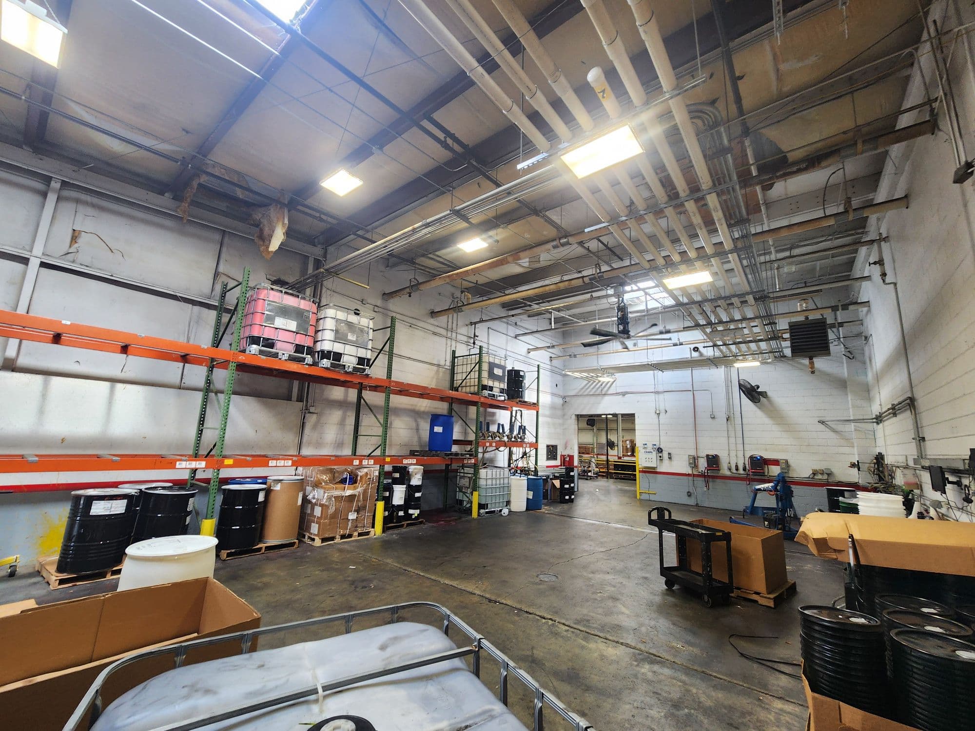 Production-Area Renovation, before