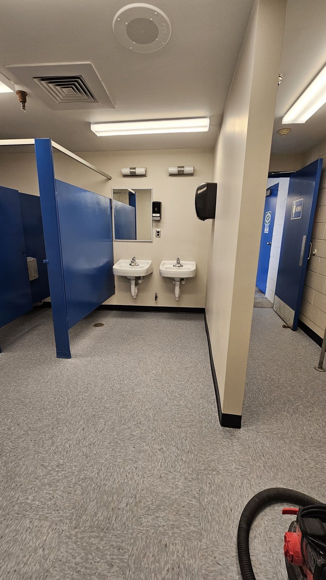 Industrial Restroom Renovation, completed