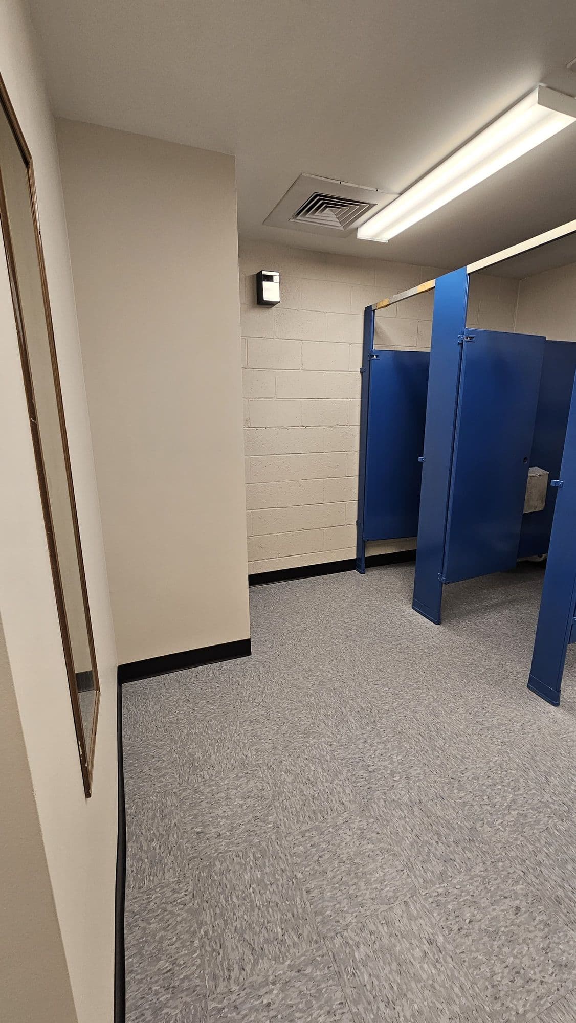 Industrial Restroom Renovation, completed
