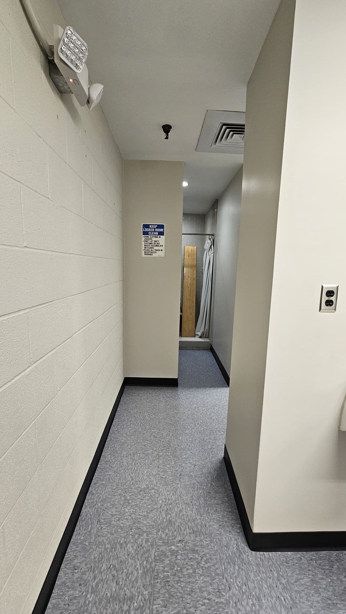 Industrial Restroom Renovation, completed