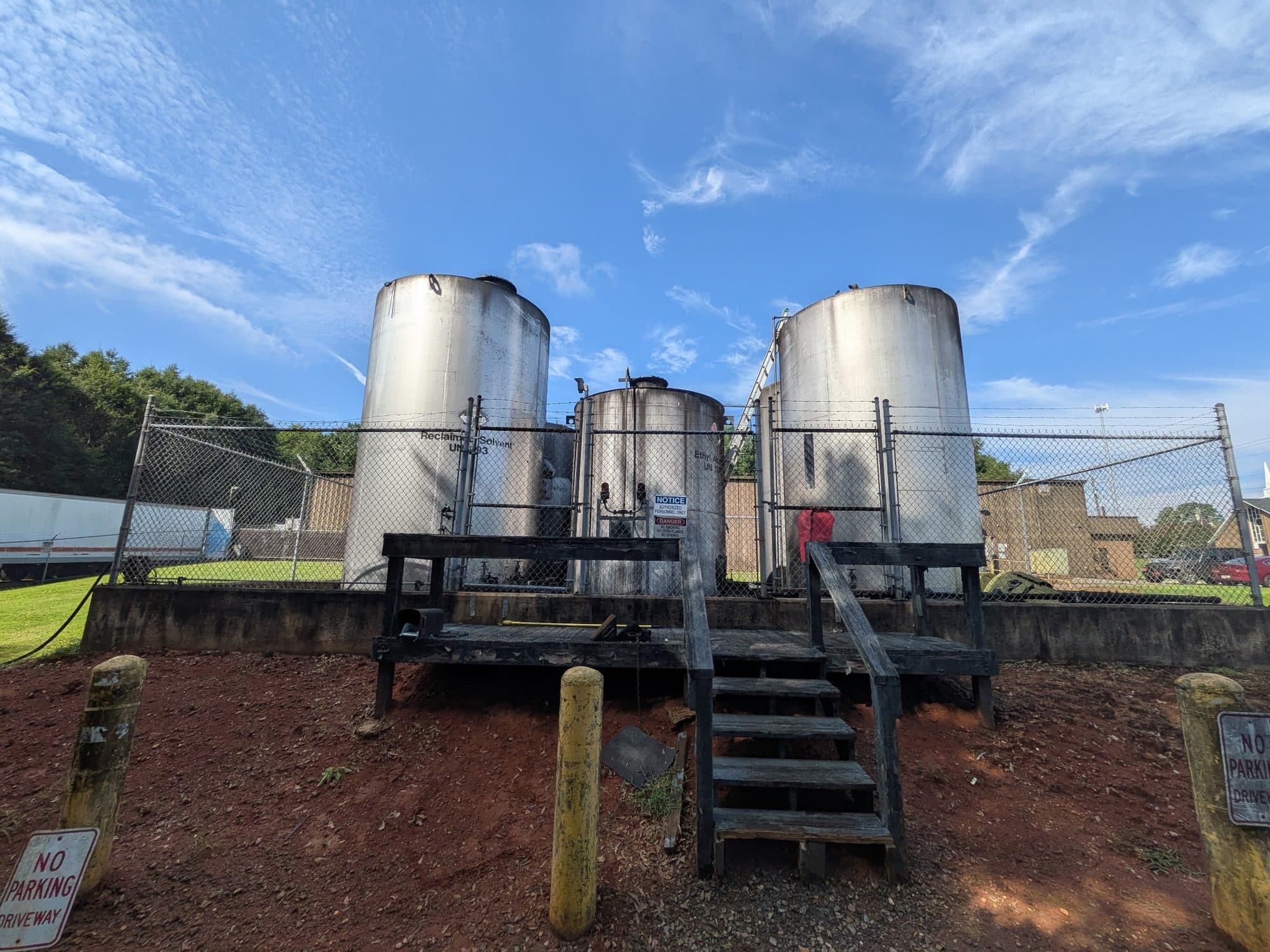 Tank Farm Access & Platform Improvements, before