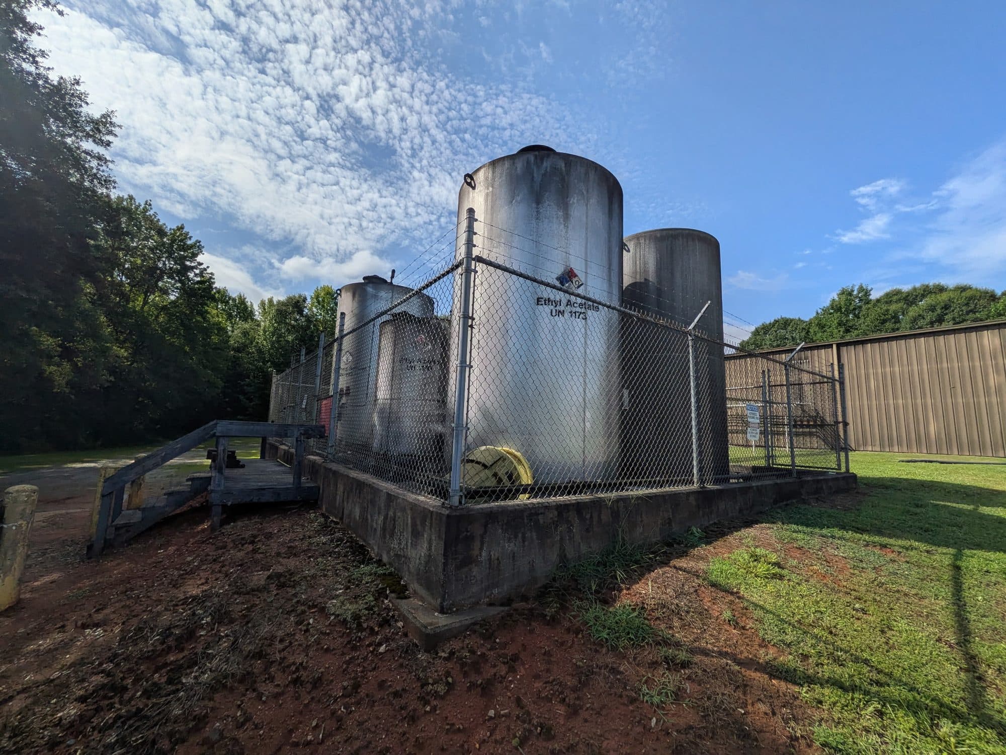 Tank Farm Access & Platform Improvements, before