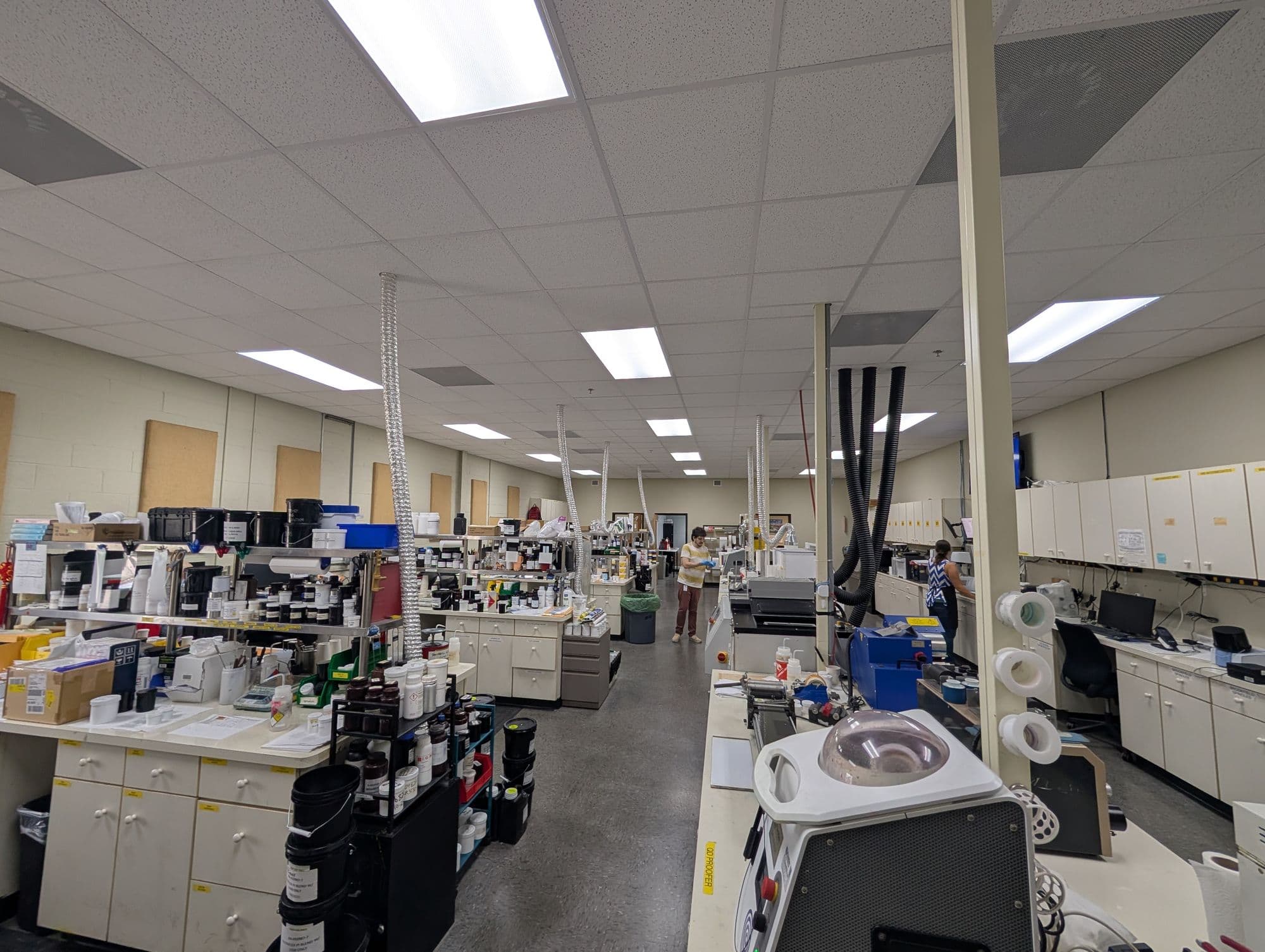 Laboratory Improvements, completed