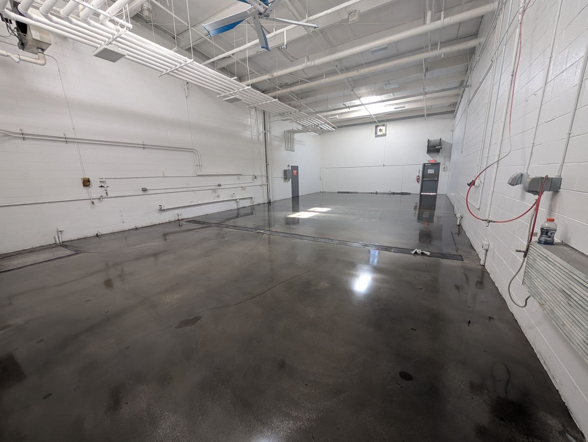Production-Area Renovation, completed